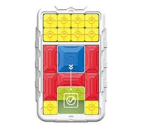 Gioco puzzle scorrevole - Aumenta la e la concentrazione con un gioco di sfide senza fine, design compatto con piastrelle scorrevoli magnetiche, allenamento cerebrale a 500 livelli + di
