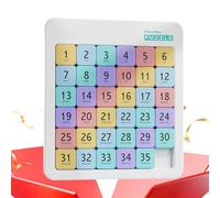 Gioco Puzzle Scorrevole Con Numeri - Che Si Muovono Agevolmente, Lavagna Magnetica Da 315 Grammi, Divertente Rompicapo Per Intrattenimento, Combinatore Da Viaggio In ABS Rigida | Gioc