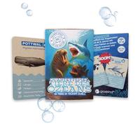 Gioco Quartetto Animali dell'Oceano: il gioco di carte con 32 abitanti marini nel duello Trumpf