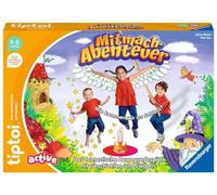 Gioco Ravensburger tiptoi ACTIVE 00130, gioco di avventura pratico, gioco di movimento da 3 anni, con storie, bellissime canzoni e filastrocche divertenti