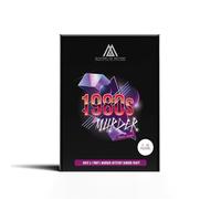 Gioco replay-able anni '80 Murder Mystery Dinner Party per un massimo di 20 adulti - Ospita la tua cena serata di gioco - film anni '80 e icone pop tema inglese medio 4-20 giocatori