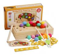 Gioco Riccio Legno Causa Effetto Gioco Del Martelletto Colori Vivaci