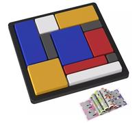 Gioco Rompicapo Logical | 88 Sfide Con 4 Livelli Di Difficoltà | Gioco Di Pensiero Portatile | for La Famiglia, I Viaggi E L'insegnamento | Promuove Il Pensiero Critico