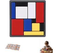 Gioco Rompicapo Logico per Bambini e Adulti, 88 Sfide con 4 Livelli di Difficoltà, Giocattolo Educativo per Il Pensiero e Puzzle Stem, Gioco di Logica Portatile Senza Schermo(1Pc)