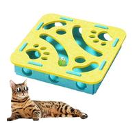 Gioco Rompicapo per Gatti | Interattivo Gioco in Tessuto con Scatola Rompicapo | Stimolazione Dispensatore per Noia Pasti Addestramento | Casa Camera da Letto Soggiorno Balcone Viaggio Compleanno