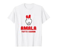 Gioco Roulette Magliette imbarazzanti AMALA TUTTI I GIORNI Maglietta