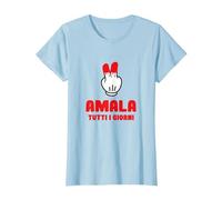 Gioco Roulette Magliette imbarazzanti Amala Tutti I Giorni Maglietta, Donna, Celeste, S