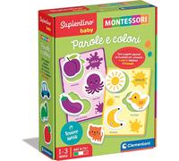 Gioco Sapientino Baby Parole e Colori Gioco Montessori per Bambini Clementoni