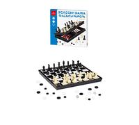 Gioco scacchi dama backgammon magnetico Dal Negro cm 30x30