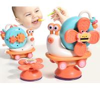 Gioco Seggiolone Ventosa per Bimbo 6 Mesi, Montessori Giochi Neonato 6-9 Mesi, A