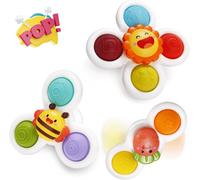 Gioco Seggiolone Ventosa Spinner Trottola Giochini per Neonati Giochi Da Bagno p