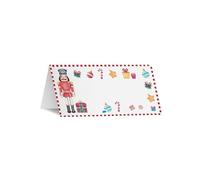 gioco Segnaposti Cavaliere Schiaccianoci 8x4 cm conf da 8 pezzi