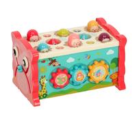 Gioco sensoriale con martello 8 in 1 bibi-inn rosa