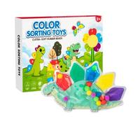Gioco Sensoriale di Ordinamento Animali,Set di Ordinamento Colori con Texture Squeeze | Gioco di Classificazione Cromatica - per Bambini Piccoli Scuola Materna Allenamento delle Dita dalla Noia