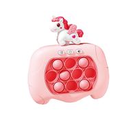 Gioco sensoriale Pop It unicorno rosa luminoso e sonoro