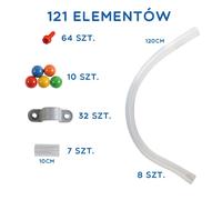 Gioco sensorico STEM Wall set 121 pezzi