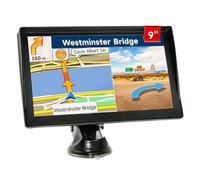 gioco senza fili Navigatore GPS touchscreen da 9 pollici per auto,per pick-up,per camper,aggiornamenti per velocità e avvisi sul traffico