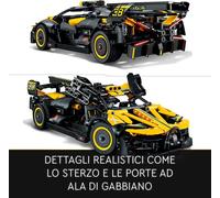 gioco set costruzioni mattoncini Lego 42151 Bugatti bolide macchina per bambini