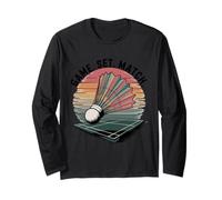 Gioco Set Match Badminton Volano Court Maglia a Manica