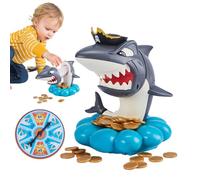 Gioco Shark Bite,Giochi Da Tavolo Scherzetti Per Famiglie | Gioco Interattivo Multigiocatore Per Viaggi Parchi Spiagge Picnic Feste Di Compleatto E Momenti Speciali