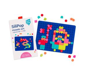 Gioco Silipop +65pezzi Combinabili All'Infini Blu