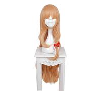 Gioco Sinoalice Cappuccetto Rosso Parrucca Cosplay Parrucca gialla Carnevale Sintetico Capelli ondulati lunghi Giochi di ruolo Parrucche WIG-655F