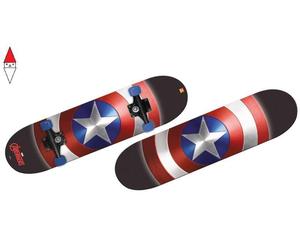 GIOCO SPORTIVO MONDO SKATEBOARD AVENGERS CAPTAIN AMERICA