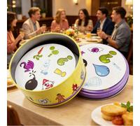 Gioco Spot the Difference per divertimento in famiglia - Linguaggio universale, confezione in latta di alta qualità, supporta il multigiocatore, colori vivaci, illustrazioni adorabili. Ideale come reg