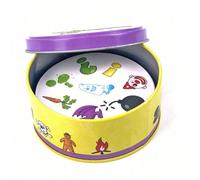 Gioco Spot the Difference per divertimento in famiglia - Linguaggio universale, confezione in latta di alta qualità, supporta il multigiocatore, colori vivaci, illustrazioni adorabili. Ideale come reg