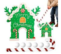 Gioco stagionale con bastoncino di zucchero natalizio, divertente giocattolo per feste da golf, per feste, all'aperto, interni, famiglie, giardino, riunioni, soggiorno, campeggio, picnic