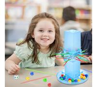 Gioco Stick Pull - veloce e divertente per 2-4 giocatori | Giochi con bastoncini per bambini con perline, bastoncini e unità | I giochi aiutano a costruire una stretta interazione