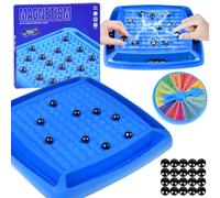 gioco strategico magnetico con biglie e ruota della fortuna per la famiglia