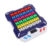 Gioco Sudoku Elettronico per Bambini, Adolescenti e Adulti, Oltre 13.500 Puzzle, Design Portatile, Migliora Il Pensiero Logico, per Bambini dai 4 Anni in su, Materiale PP, 7,4 X 6,5 X 1,1