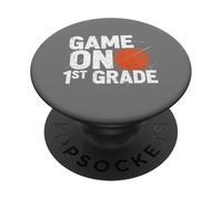 Gioco sulla squadra di basket di prima elementare Ritorno a scuola PopSockets PopGrip Adesivo