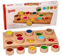 Gioco tattile a incastri memory in legno GOKI