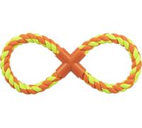 Gioco tau Gripper, cotone/poliestere 35 cm lime/arancio