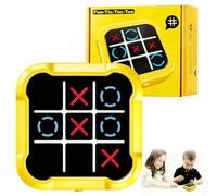 Gioco Tic Tac Toe, Tris Elettronico Tic Tac Toe, Gi-oco Elett-ronico Portatile Educativo, Console di gioco di puzzle portatile Regalo Educativo per Bambini Adulti