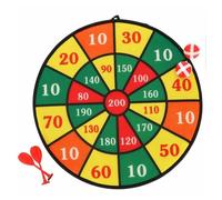 GIOCO TIRASSEGNO TIRO AL BERSAGLIO SOFT CON FRECCETTE E PALLINE IN VELCRO 42CM