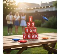 Gioco Tiro Al Barattolo Materiale Metallico Set Tiro Al Barattolo per Giardino