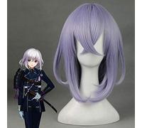 Gioco Touken Ranbu Parrucche Cosplay online Honebami Toushirou Parrucca sintetica Cosplay Capelli Halloween Festa di Carnevale Parrucca Cosplay anime