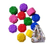 Gioco Tradizionale Coreano, Gioco Coreano Gonggi - Gioco di Pietre di Jack Tradizionale - Giocattolo di Allenamento di Coordinamento Mano-Gonggi in Colore Vivido per Famiglia, Adulti, Feste