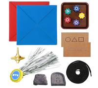 Gioco Tradizionale Coreano, Gonggi Jack Stone Pebbles Set, Gonggi Korean Game Set, Gonggi gioco di Set, Korean Traditional Play Game Come Jebi Chagi, Gong-gi E DDAKJI, Family Travel Games (A)