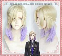 Gioco Twisted Wonderland Cosplay Vil Schoenheit Parrucche Parrucca Cosplay Biancaneve Regina Parrucca capelli sintetici Trecce viola chiaro