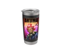 Gioco ufficiale di combattimento arcade Street Fighter | PAPL3791 Bicchiere termico in acciaio inox doppia parete
