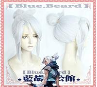 Gioco Valorant Jett Parrucca Cosplay Argento Bianco Breve Fibra resistente al calore Capelli facciali Halloween Giochi di ruolo Costumi da festa in costume