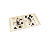 Gioco veloce di lancio del disco, gioco da tavolo in legno massello compatibile con l'allenamento della coordinazione occhio-mano, gioco da