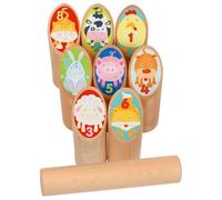 Gioco vichingo kubb animali