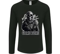 Gioco Zone Forze Speciali Video Gioco Teschio Uomo Maniche