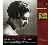 Gioconda de Vito Gioconda De Vito: Beethoven - Violin Concerto, Op. 61/... (CD)