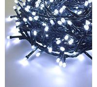 Giocoplast Natale 500 luci LED, uso est/int Meter 25 cavo, bianco